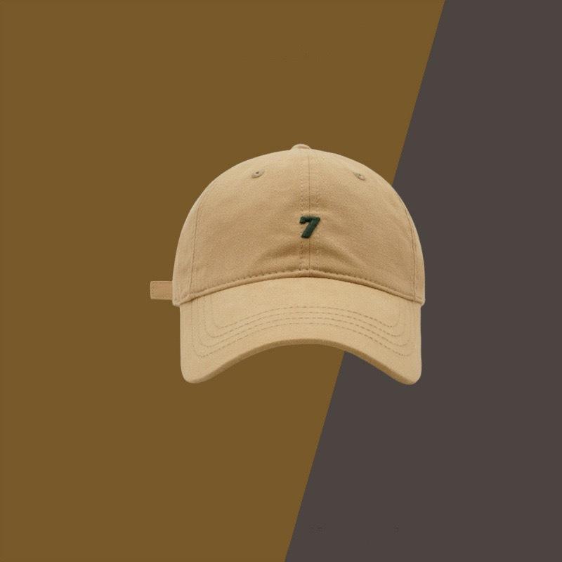 Fashion Hat new cotton 1 letter embroidered baseball cap hat men's and women's personalized embroidered small letter cap