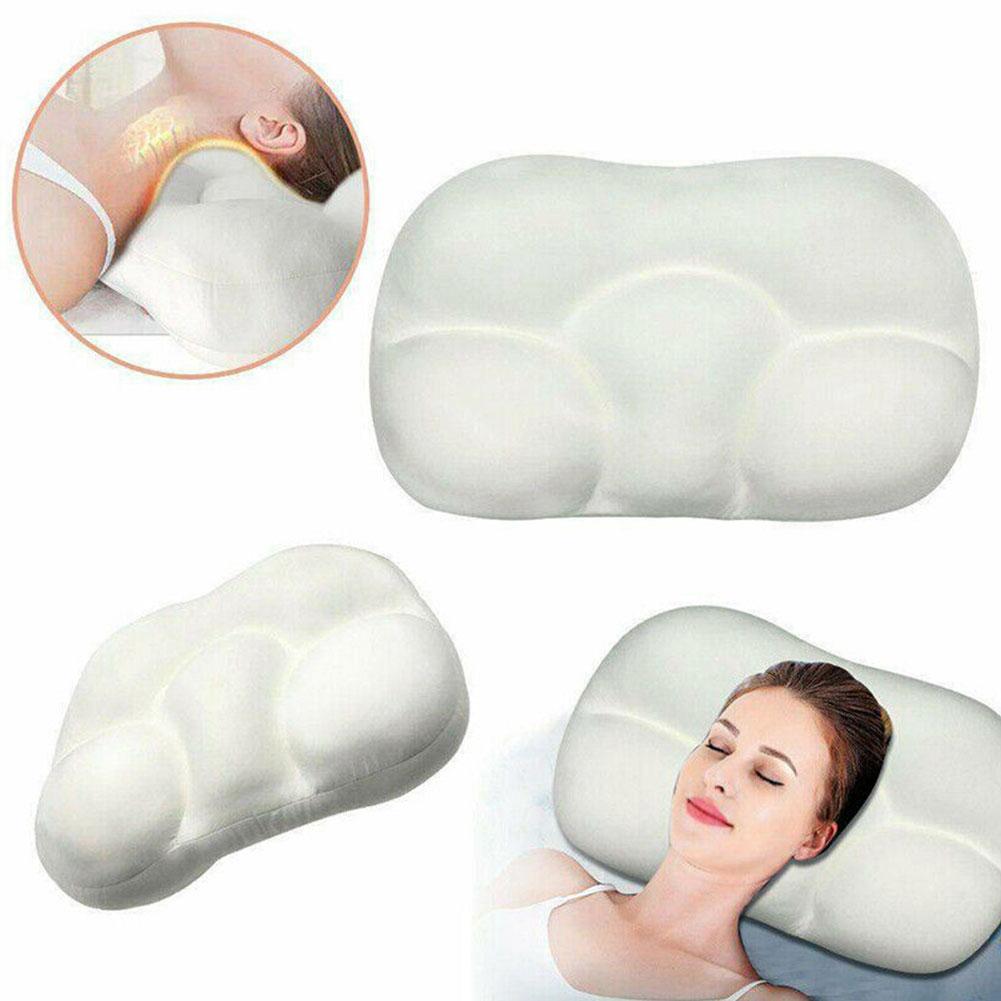 3D Cloud Neck Sleep Pillow Multifunctional Egg Sleeper All-round Orthopedic Neck Pillow for Sleeping Pain Release Cushion Y9X1