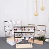 3-Tier Earrings Storage Rack 69 Holes Jewelry Holder Earring Organizer Ear Stud Rack  Pendants