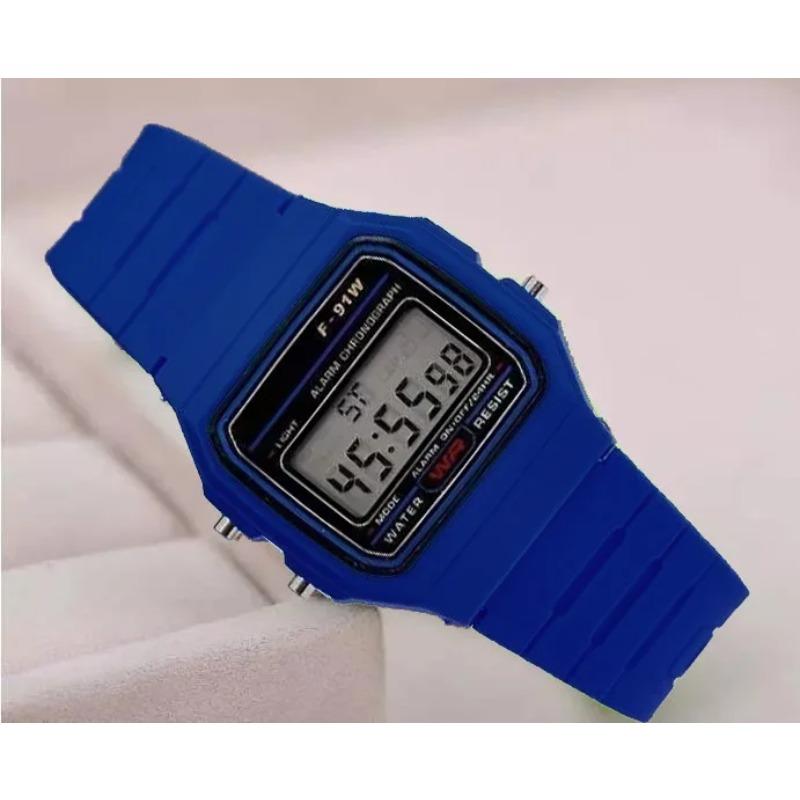 

Спортивные светодиодные цифровые часы для мужчин, простые электронные часы с маленьким квадратным циферблатом, силиконовый ремешок, модные повседневные мужские часы