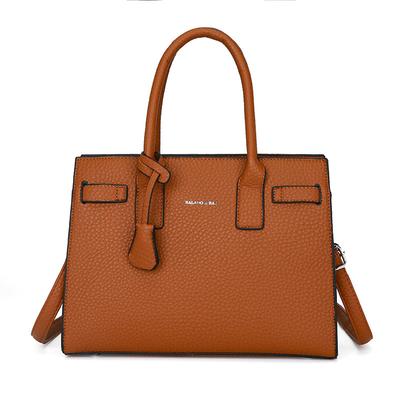 Women's Bag New Style Fashion Lychee Pattern Women's Portable Large-capacity Child and Mother Bag