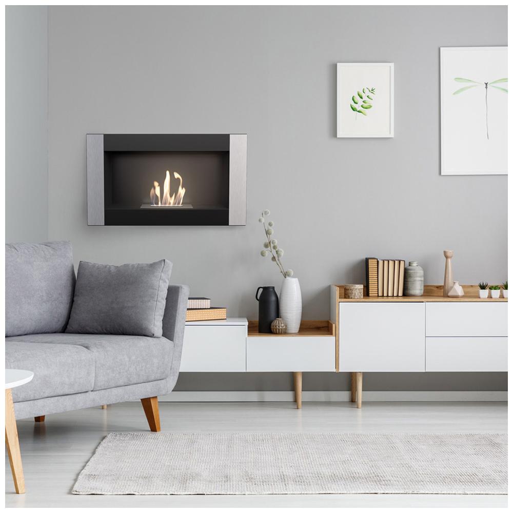 Naścienny kominek na bioetanol GOLF VERTICAL TÜV