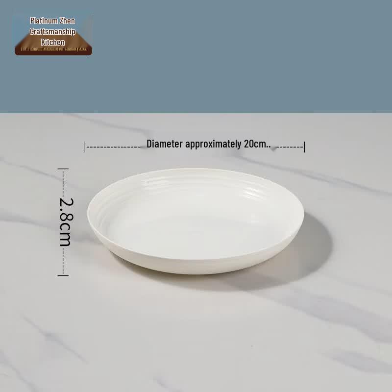 Disposable Rice Husk Dinner Plates