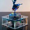 Multilayer PCB Assembly Set Rotating Ballet Music Box 6 Tune Options Adjustable Speed Sparkling Light Effects