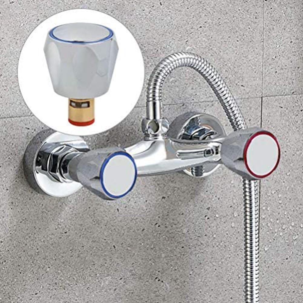 2pcs Copper Valve Faucet Handle Handwheel Replacement