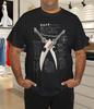 Shibari Jatai Twin Blades Chalkboard Art – Dual Kunai Design T-Shirt
