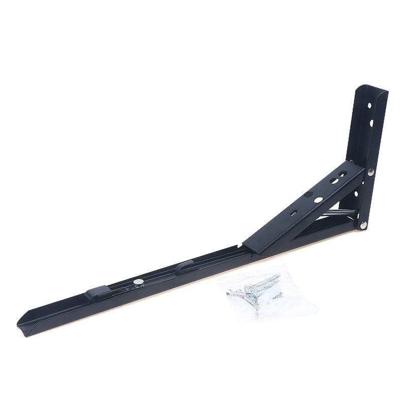8"-14" Folding Shelf Bracket Heavy Duty Collapsible Shelf Holder Hardware For Table Work RV Car Saving Space