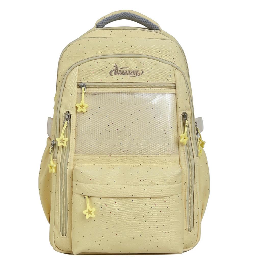 Schultasche Koreanische Version ins Stil Schultasche für weibliche Schüler, Mittelschüler, einfache Grundschüler, Rucksack, groß