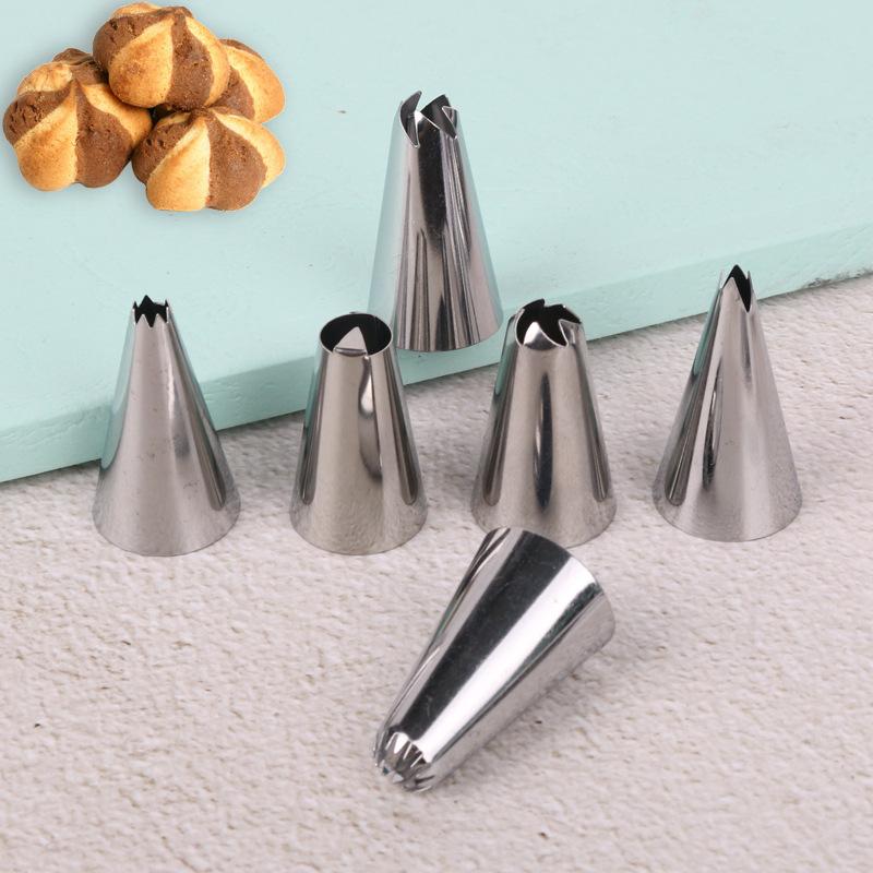 Piping Nozzle Set, Cream Nozzle Set Stainless Steel Piping Nozzle Baking Tools Complete Set of Cake Piping Nozzles