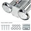 600DB Car Air Horn Super Loud 12V Auto Air Horn Double Tube Trumpet Air Horns for Car Boat 12V Vehicles