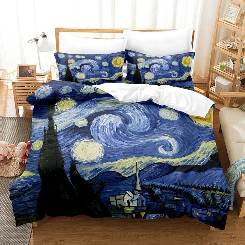 Starry Night Van Gogh segas komplekts