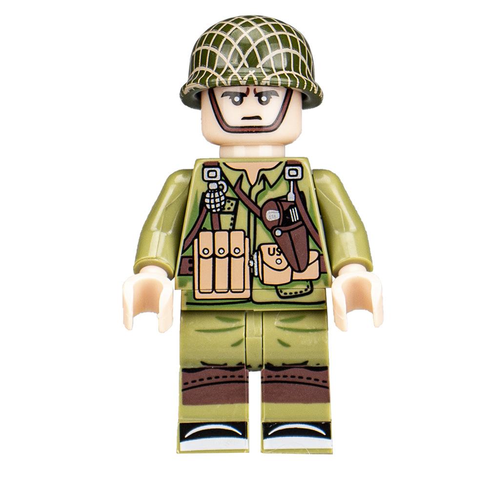 Military Building Block Doll Collection Series Building Block Children'S Toy Assembly