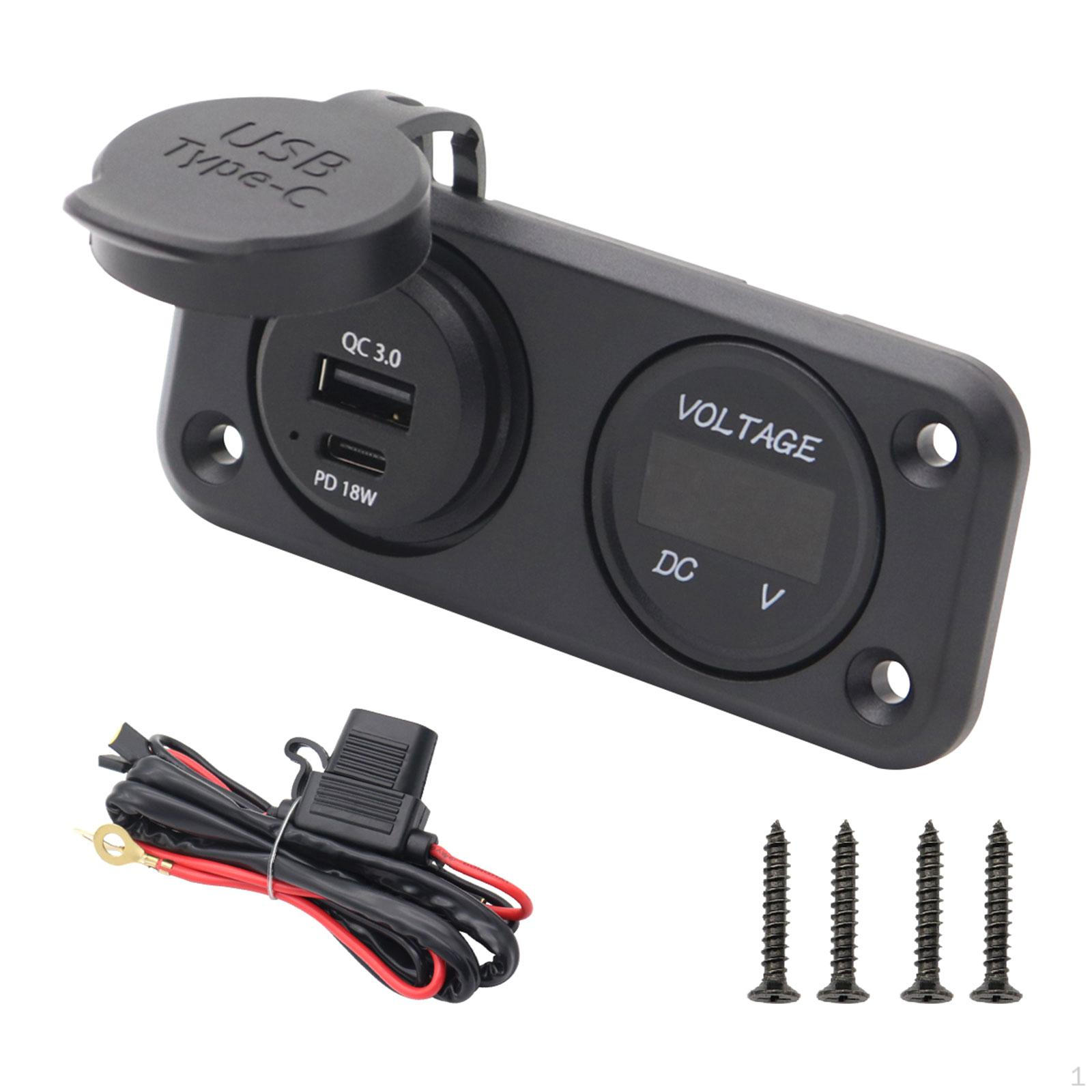 

Car Charger QC3.0 PD 18W Circuit Overload Protection for Marine