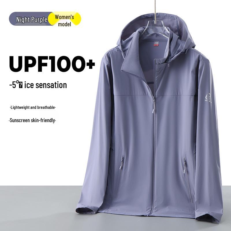 Cămașă din Mătase de Gheață UPF 100+ de Protecție Solară pentru Bărbați și Femei - Echipament Ușor, Respirabil, Anti-UV pentru Vară, Activități în Aer Liber și Pescuit