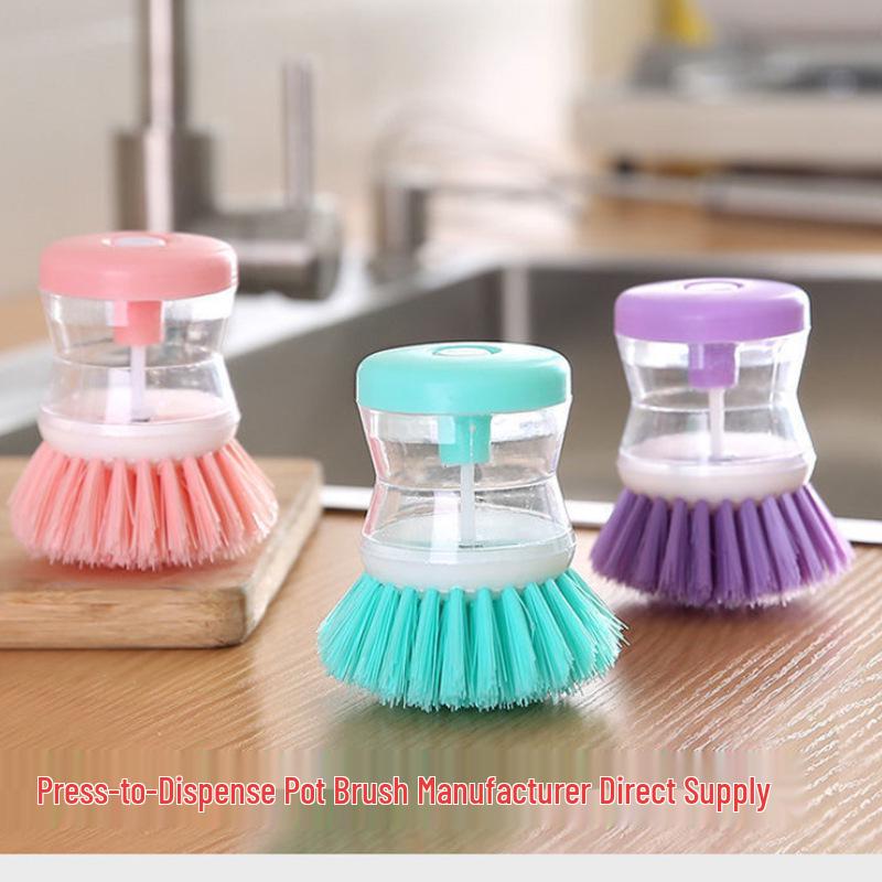 Hydraulic Pot Brush - Non-Stick Dishwashing and Household Cleaning Tool