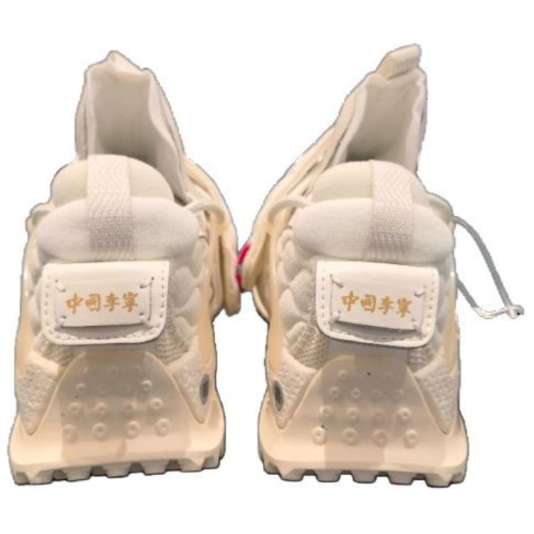 Li Ning Pan Gu Trek Cushioning Rebound Low top Casual Shoes Men's White AZGS101-4