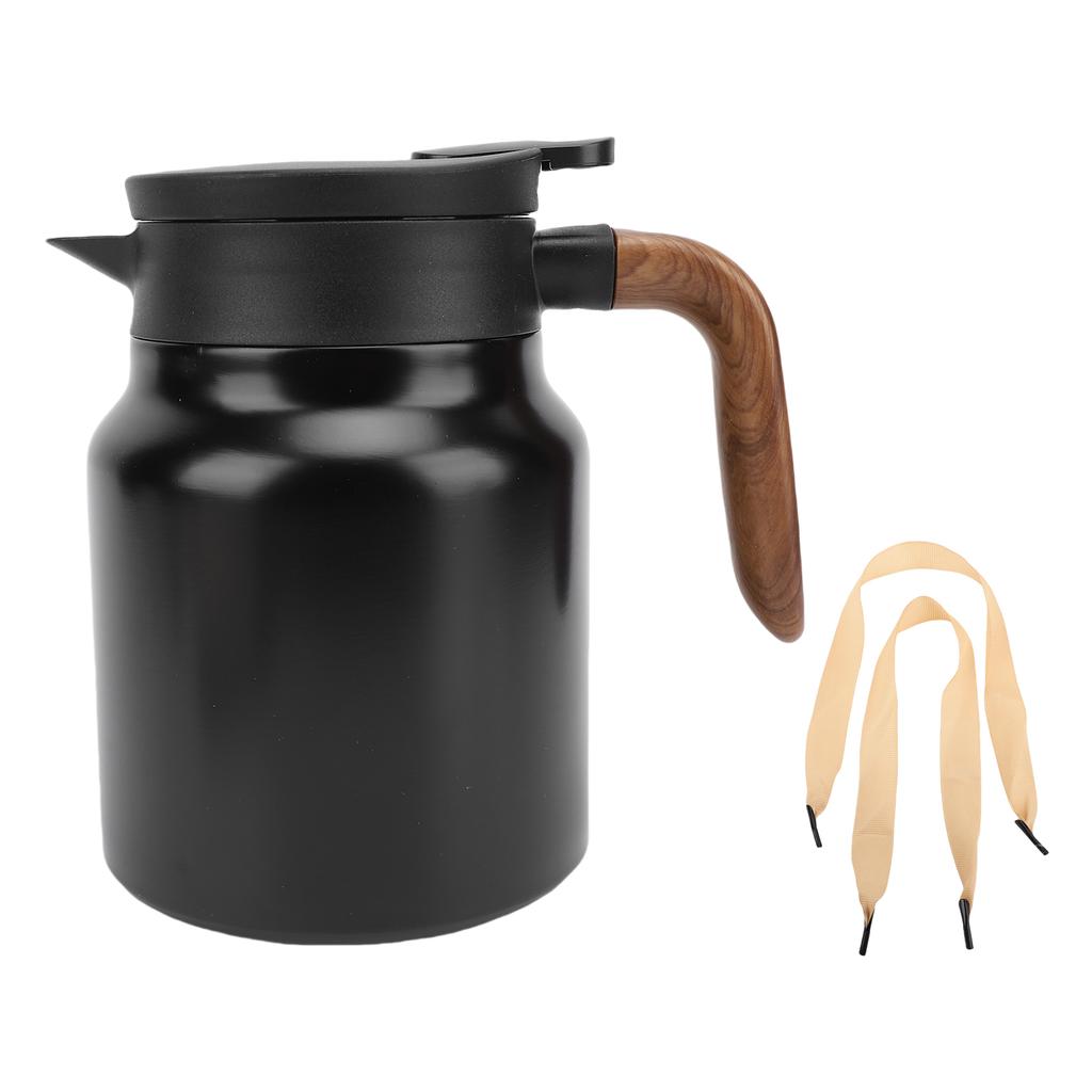 1000ml Vakuumisolierte Teekanne mit Filter 1000ml Edelstahl Isolierte Thermos-Kaffeekanne Wasser Getränkekrug