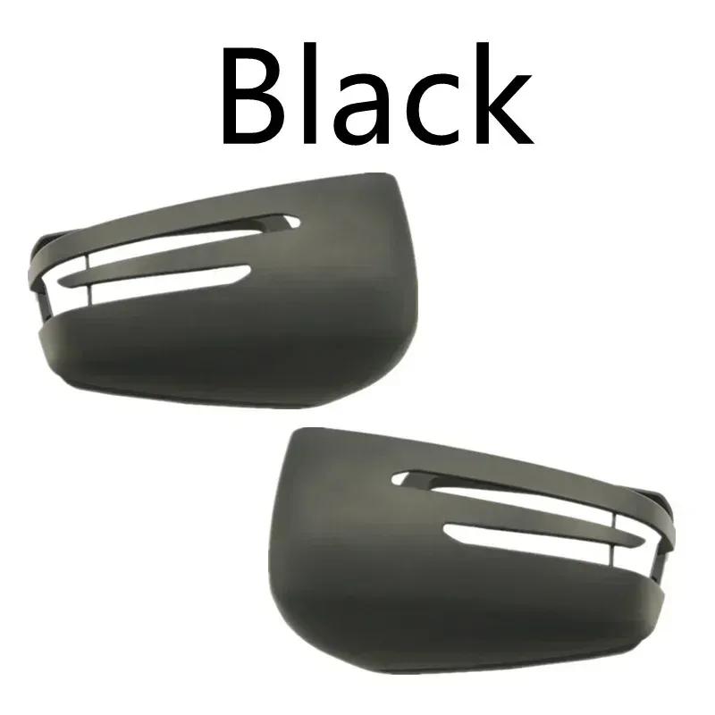 For Mercedes Benz A B C E S CLA GLA GLK CLS Class W176 W204 W117 X156 X204 Carbon Fiber Side Door Rearview Mirror Cap Cover Trim