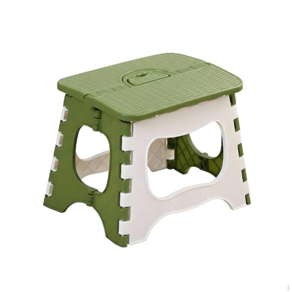 Foldable PPremiumic Stool Design Portable Seat SpaceSaving Household Accessory for Seniors,