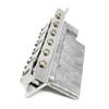 6 Strings Guitar Bridge Saddle Tailpiece for Electric Guitar Standard Tremolo Bridge Set Musical Instrument Accessories