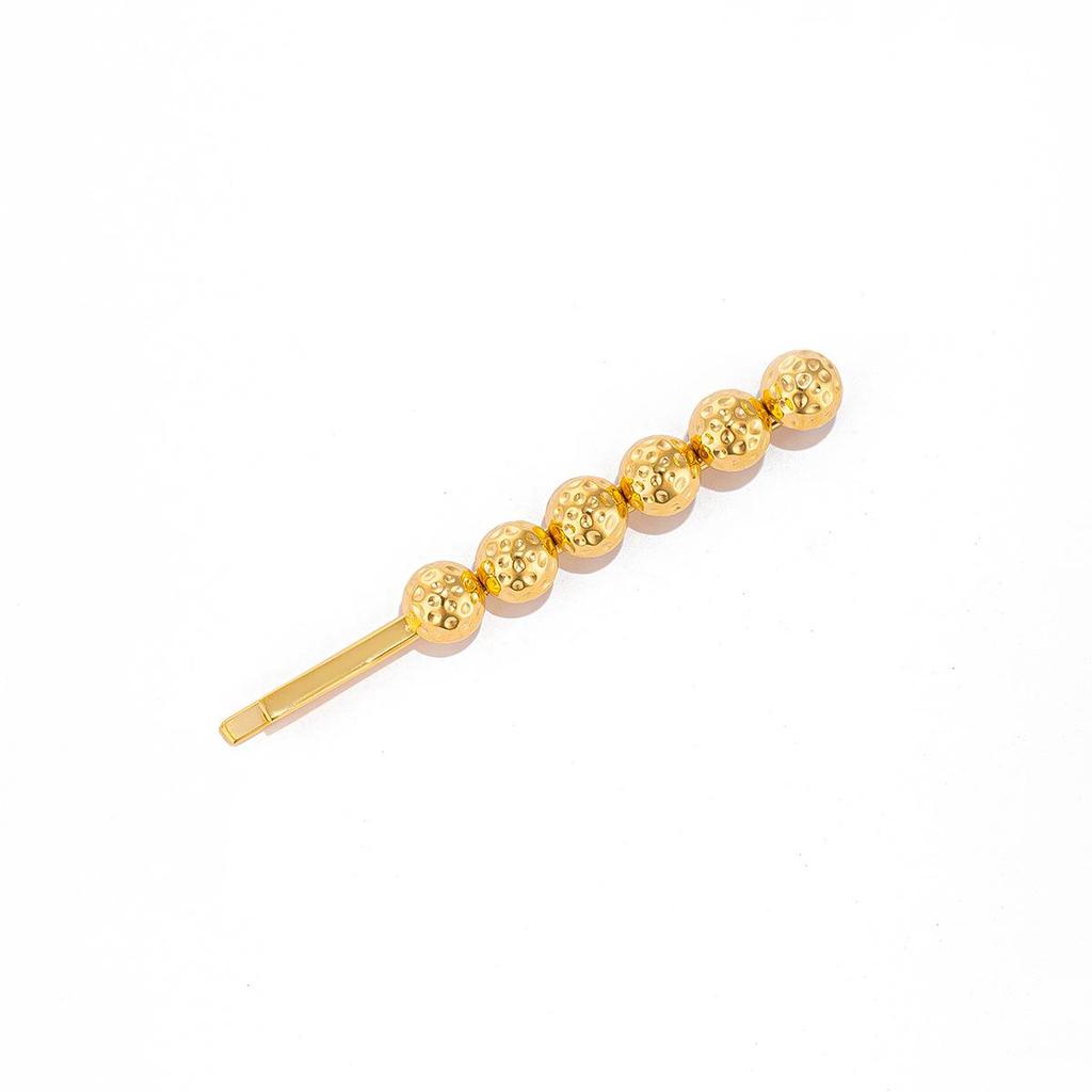 Zinc Alloy Flower and Pearl Hair Clip with Starfish and Shell Design for Women
