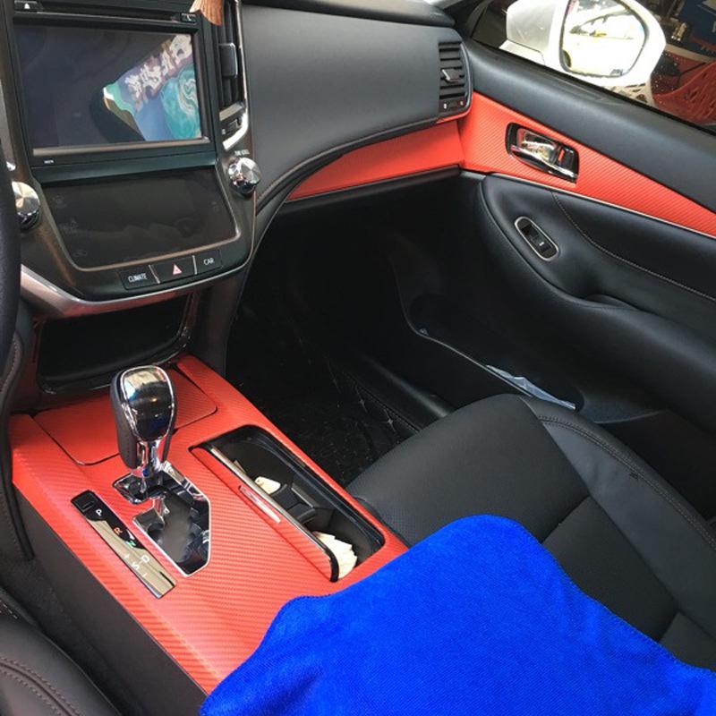 14th Gen Crown Interior Modification Stickers for Center Console Gear Shift