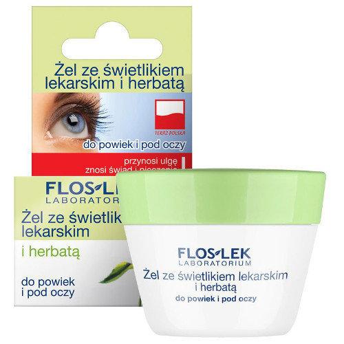 Gel apaisant pour les yeux au calendula et à l'extrait de thé - 10 g