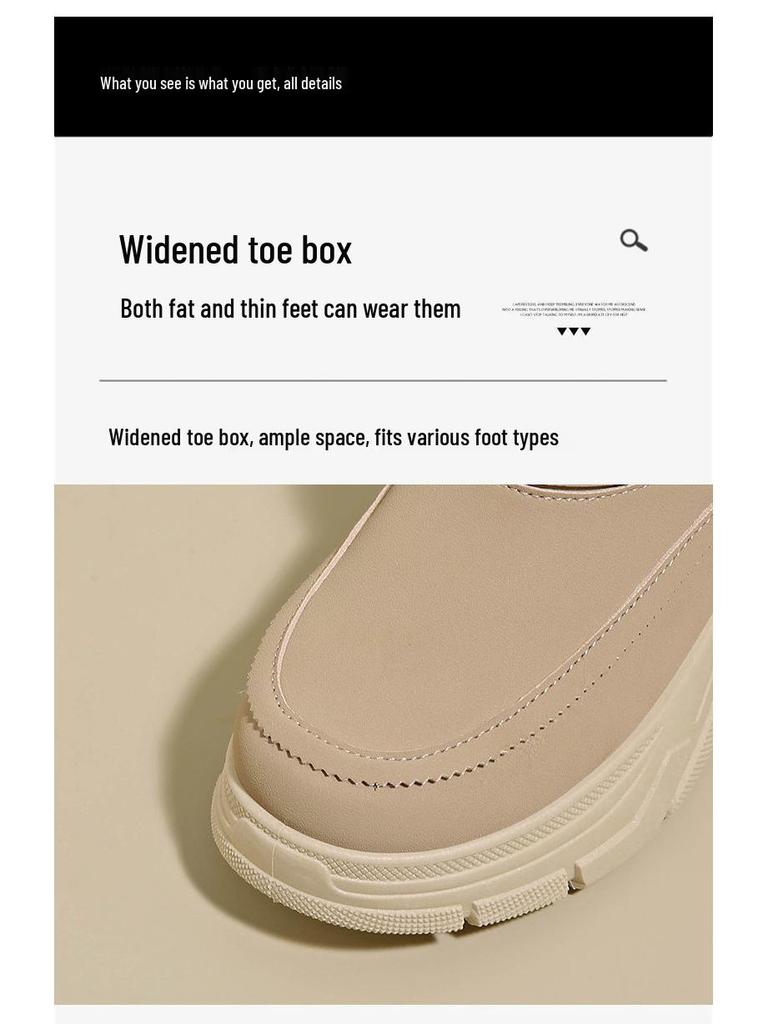 Women's Thick-Soled Non-Slip Winter Snow Boots with Plush Velvet Lining