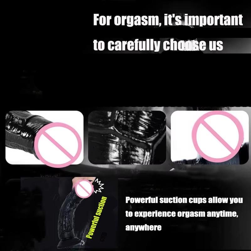Realistic G-Spot Jelly Dildo Silicone Penis with Suction Cup Butt Plug Anal Toys Sex Toys for Women Female Masturbation Pussy