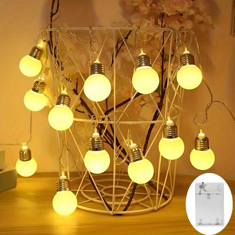 

Solar String Lights Outdoor 5m 20 LEDs Bulbs Waterproof Solar String Lights for Garden Backyard Fence Patio Christmas Tree Decor
