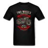 Vintage Retro Motocyklowa Społeczność Cyklistów Czarny T-shirt Motobike Cool Moda Nowe Koszulki Dzień Ojca Bawełna Streetwear T-shirt