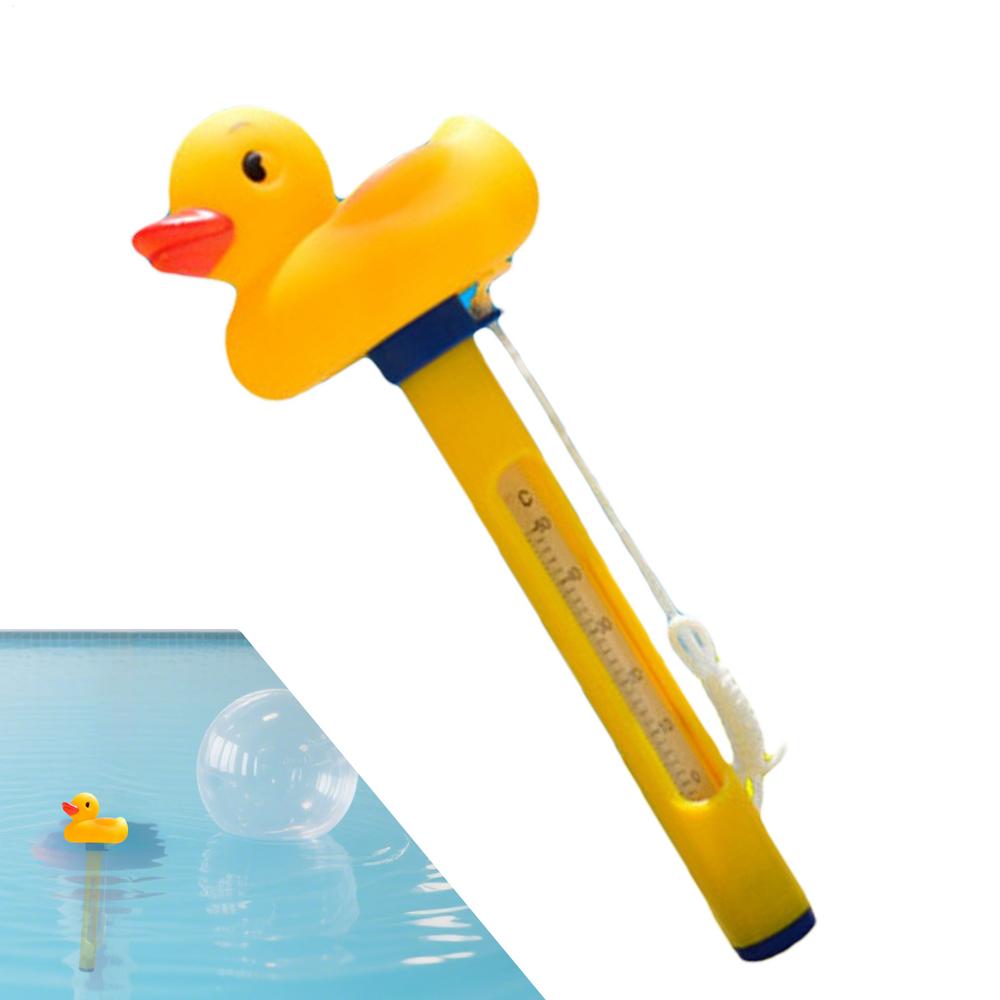 Pool Thermograph Floating Swim Pool Floating Water Temperature Gauge Precision Measurement Easy Read Tool for Women Men Kids