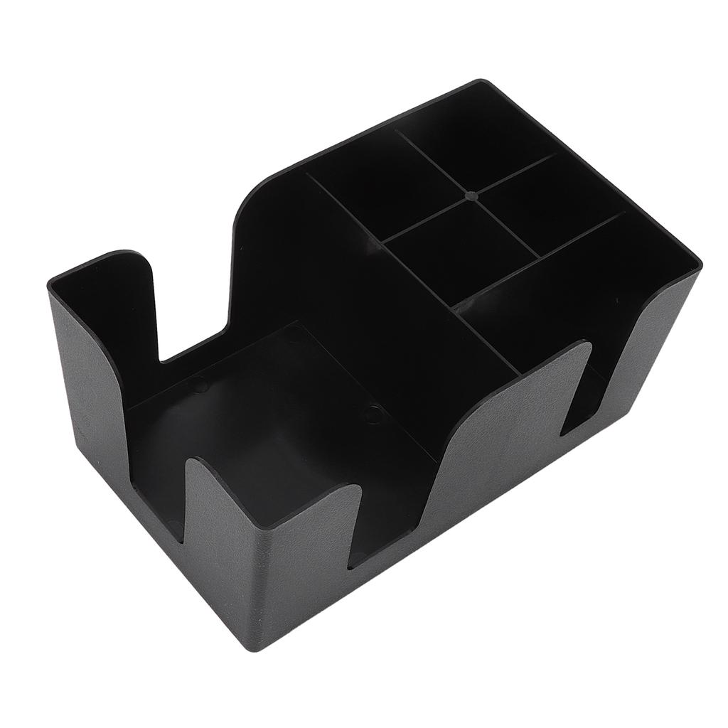 Coffee Station Organizer Multifunction Classification ABS Upright Coffee Condiment Organizer with 6