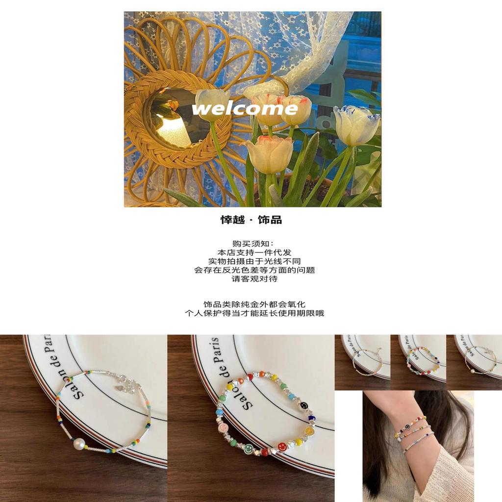 Fashionable Alloy Plated Bracelets With Geometric Shapes And Pearl Beads Summer 2024