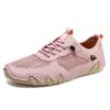 Summer Men Sneakers Casual Shoes New Mesh Breathable Solid Driving Shoes for Men Flat Elastic Band Outdoor Sneakers