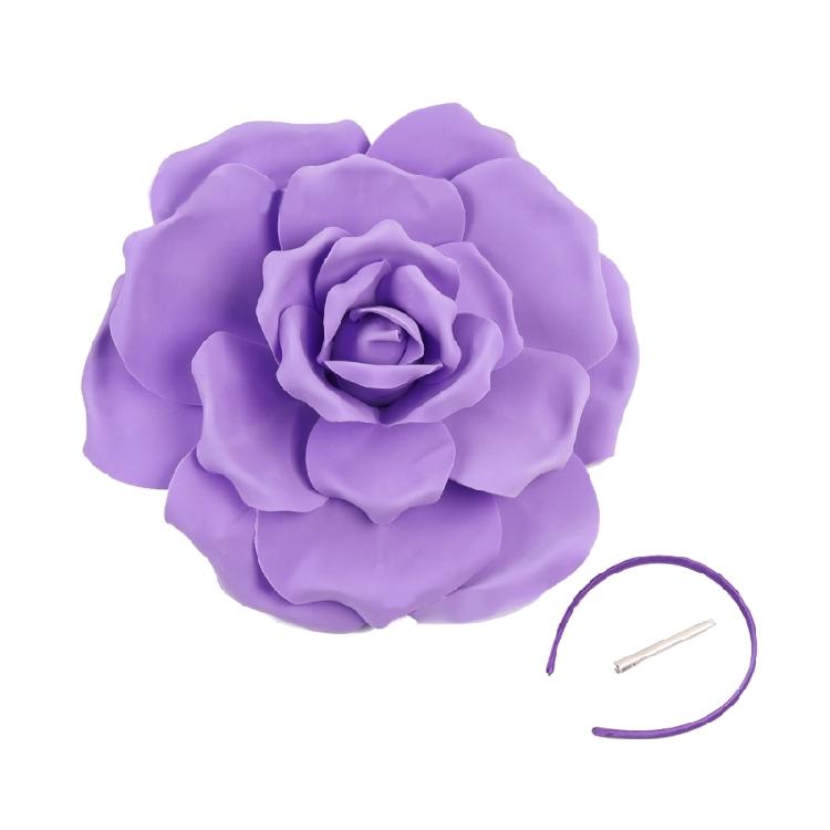 Flower Fascinator Headband for Evening Wear and Special Occasion Vintage Looks for Wedding Bride Photot Props