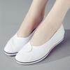 Casual Breathable Women's Single White Work Shoes Hospital Nurse Sneakers Flats