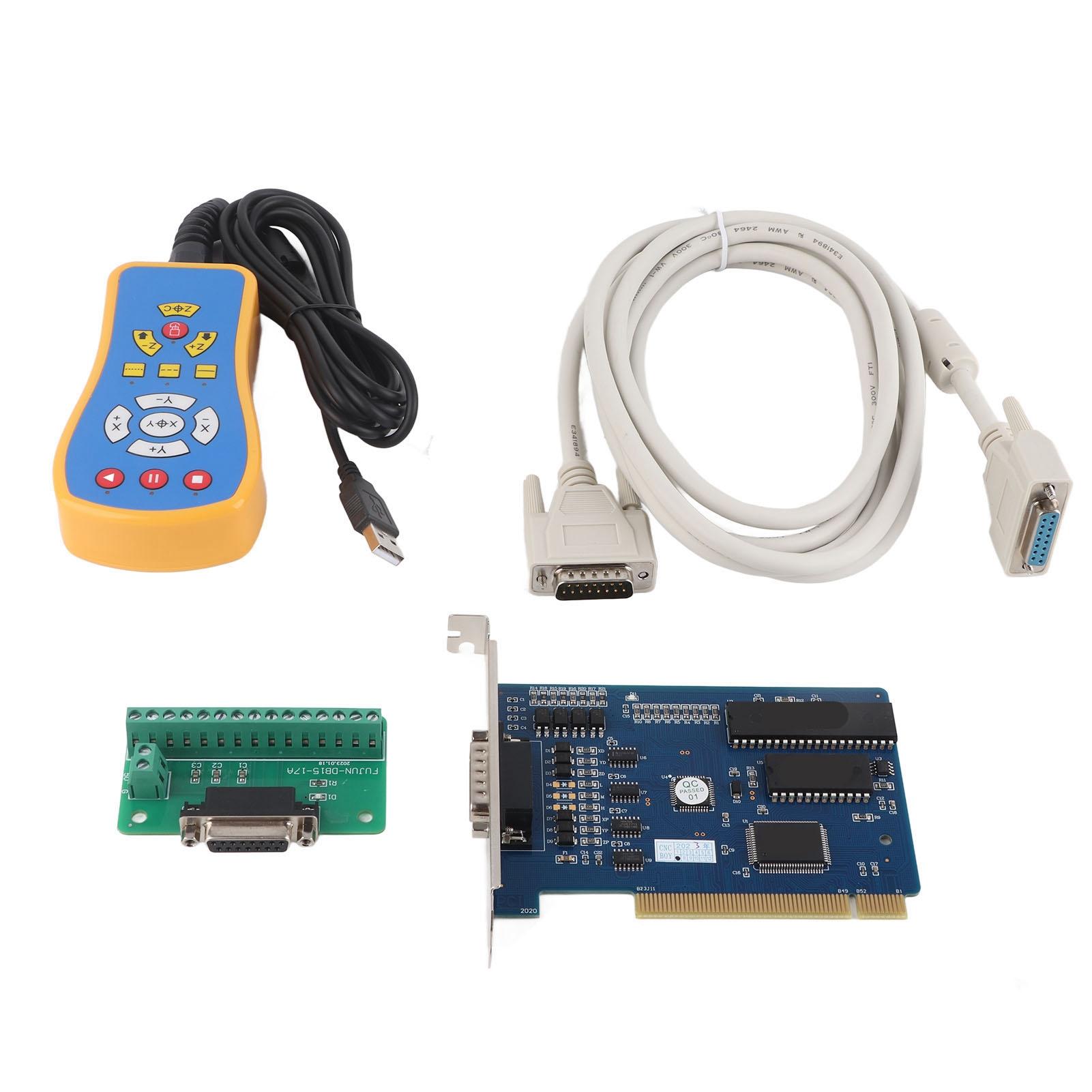 

PCI Control Card 3 Axes with USB Handwheel Kit for CNC Router Engraving Milling Machine