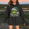 Children's Fashionable Casual Long-sleeved Loose Christmas Print Pullover Hooded Sweatshirt
