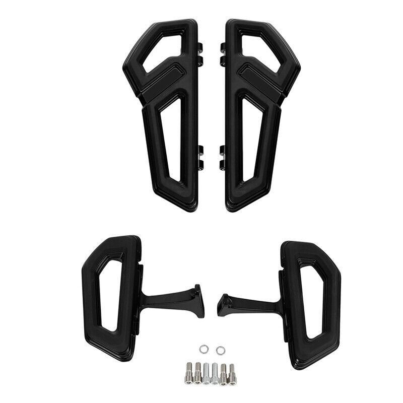 Motorcycle Rider Driver Passenger Footboards For Harley Touring Road Glide 1993-2023