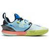Li Ning All City 10 V2 Tendenza Sportiva Versatili Antiscivolo Resistenti all'Usura Traspiranti Scarpe da Basket Basse Sneakers da Uomo Blu ABAS059-18