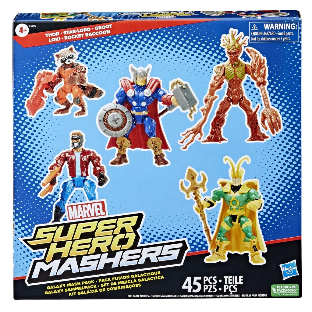 Marvel Super Hero Smasher Thor and Guardians of the Galaxy Pack (Amazon Exclusive)