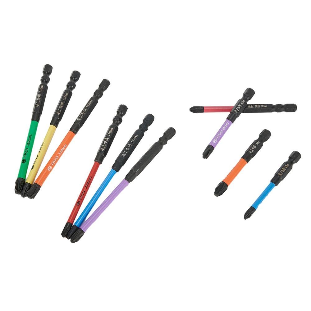 Color Differentiation PZ Screwdriver Bit For Electrician Brand New