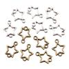 12x15mm Alloy Retro Hollow Star Connector for DIY Jewelry - Available in 2 Colors