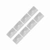 8Pcs Car Wind Rain Deflector Channel Stainless Steel Fixing Retaining Clips Fit for HEKO G3