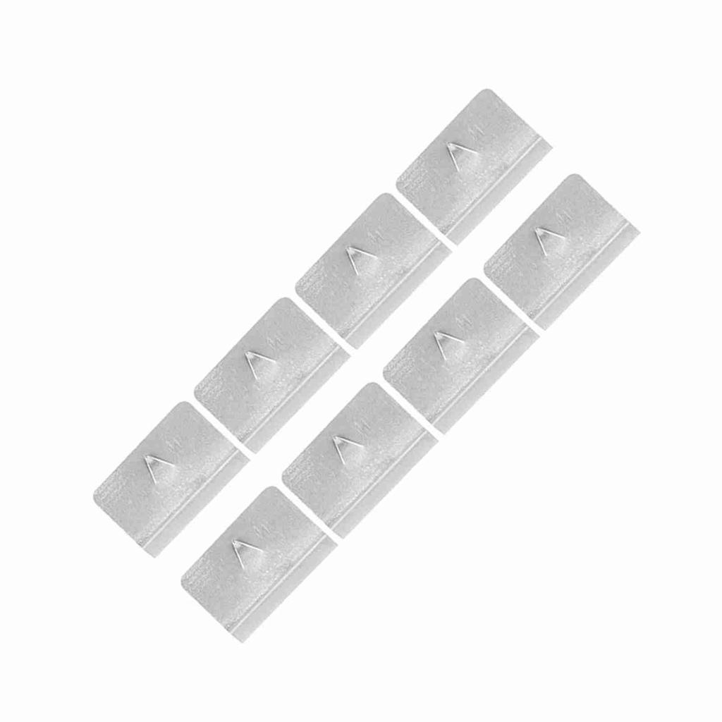 8Pcs Car Wind Rain Deflector Channel Stainless Steel Fixing Retaining Clips Fit for HEKO G3