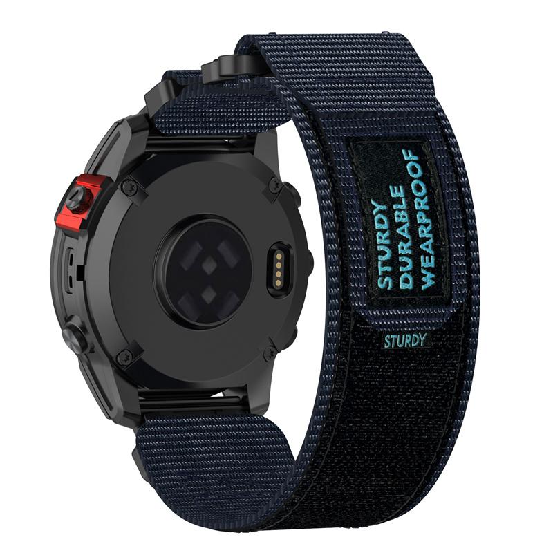 Bracelet de montre intelligent QuickFit 22mm 26mm en nylon tactique pour Garmin Fenix 7X 7 7S 6X 6 Pro 6S 5 5X Plus Enduro 2