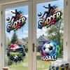 2026 World Cup Stickers: Football Fan Support Decorative Self-Adhesive Window Decals