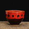 Kiln Change Tea Cup Ceramic Cups and Lanterns Kung Fu Small Tea Cups Master Cup Single Cup Jianjian Tea Set Tea Bowl Tea Cups Bucket Hats Cups