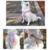 Small Dog Harness Vest Bright Style Pet Vest Harness Comfortable Adjustable Pet Harness for Teddy Pomeranian Pet Supplies
